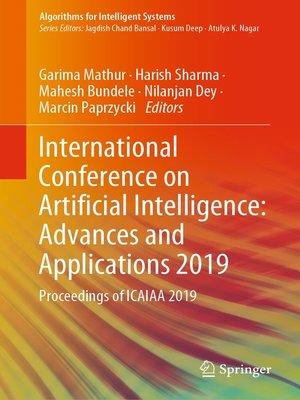 cover image of International Conference on Artificial Intelligence